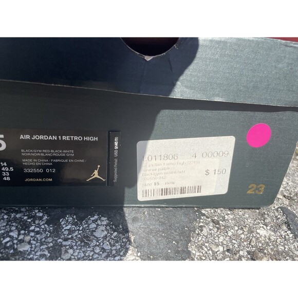 Air Jordan 1 Rare Air Bred 2015 New W Og Box - Picture 13 of 14